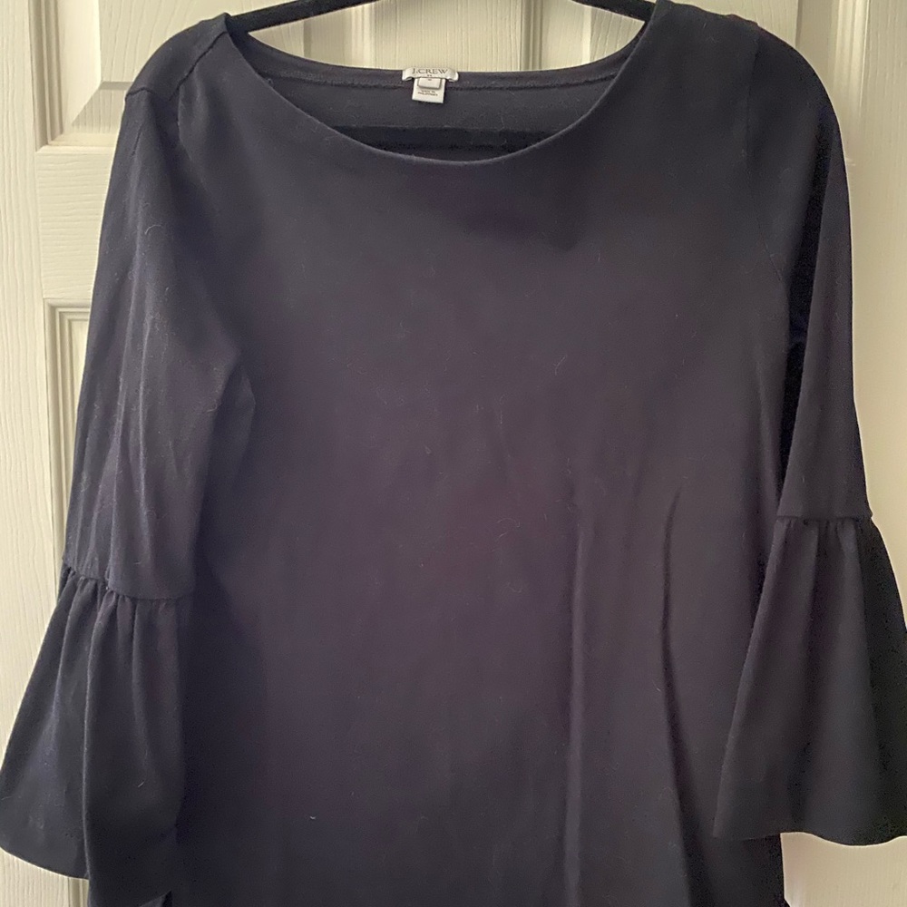 J crew bell sleeve blouse